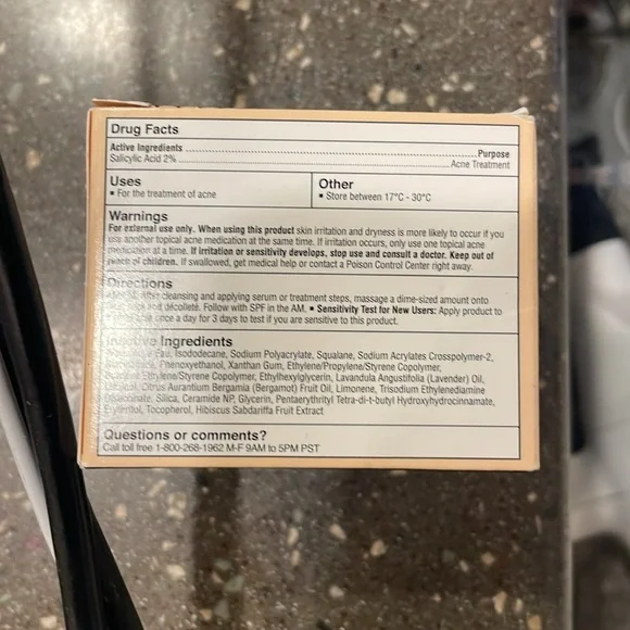 Peace Out's Acne Gel Moisturizer 1.69 oz lotion facial lotion - Picture 3 of 4